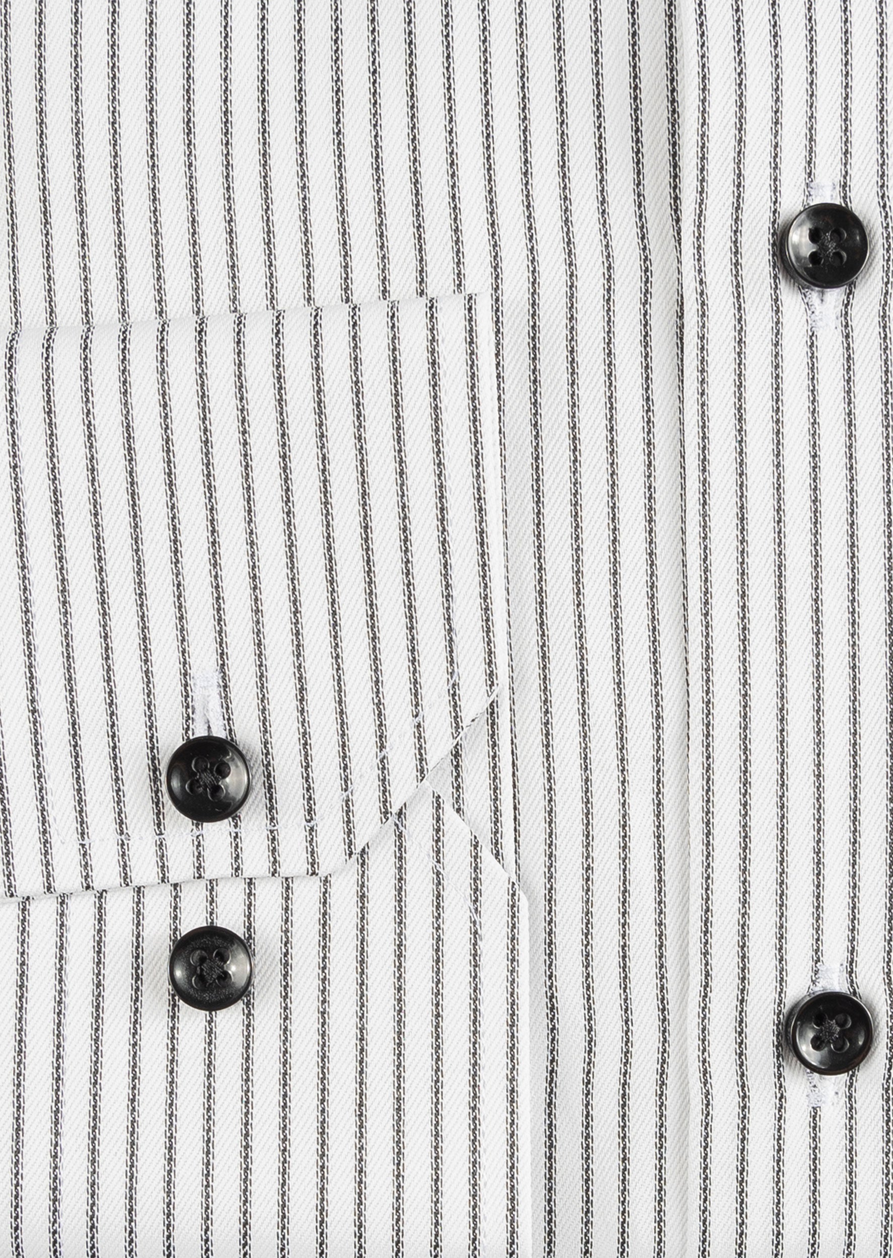 White - Black Long Sleeve Shirt