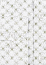 White - Green Long Sleeve Shirt