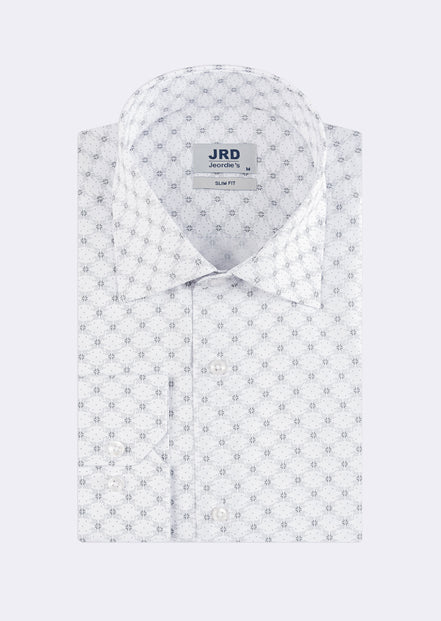 White - Grey Long Sleeve Shirt