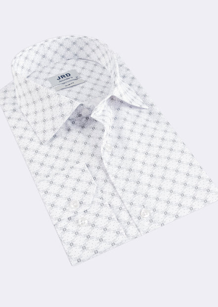 White - Grey Long Sleeve Shirt