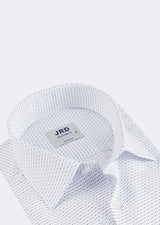 White - Navy Long Sleeve Shirt