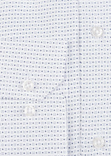 White - Navy Long Sleeve Shirt