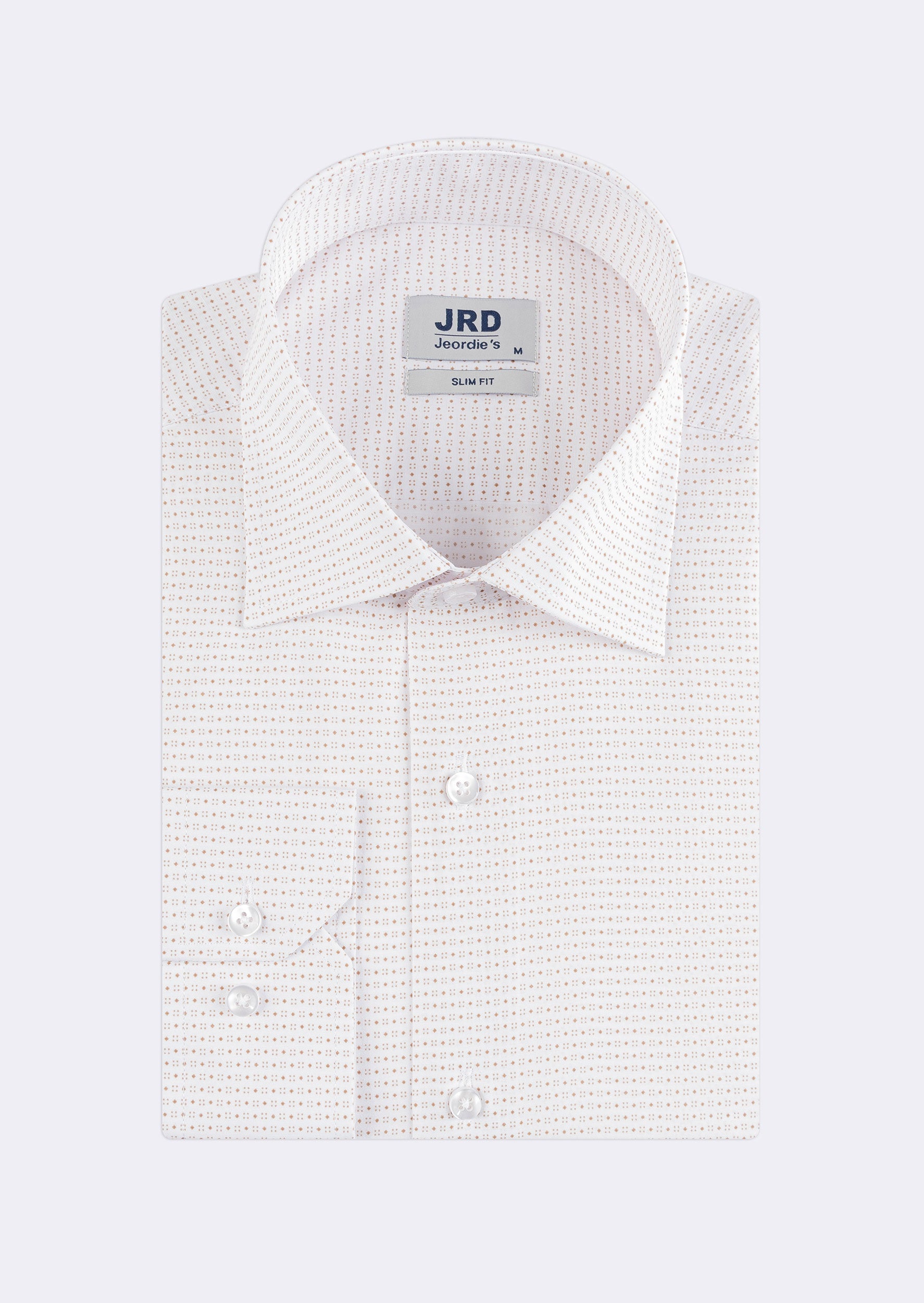 White - Beige Long Sleeve Shirt