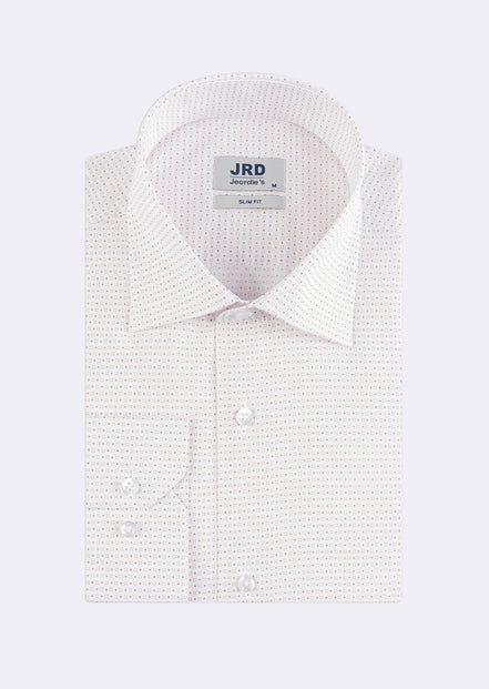 White - Beige Long Sleeve Shirt