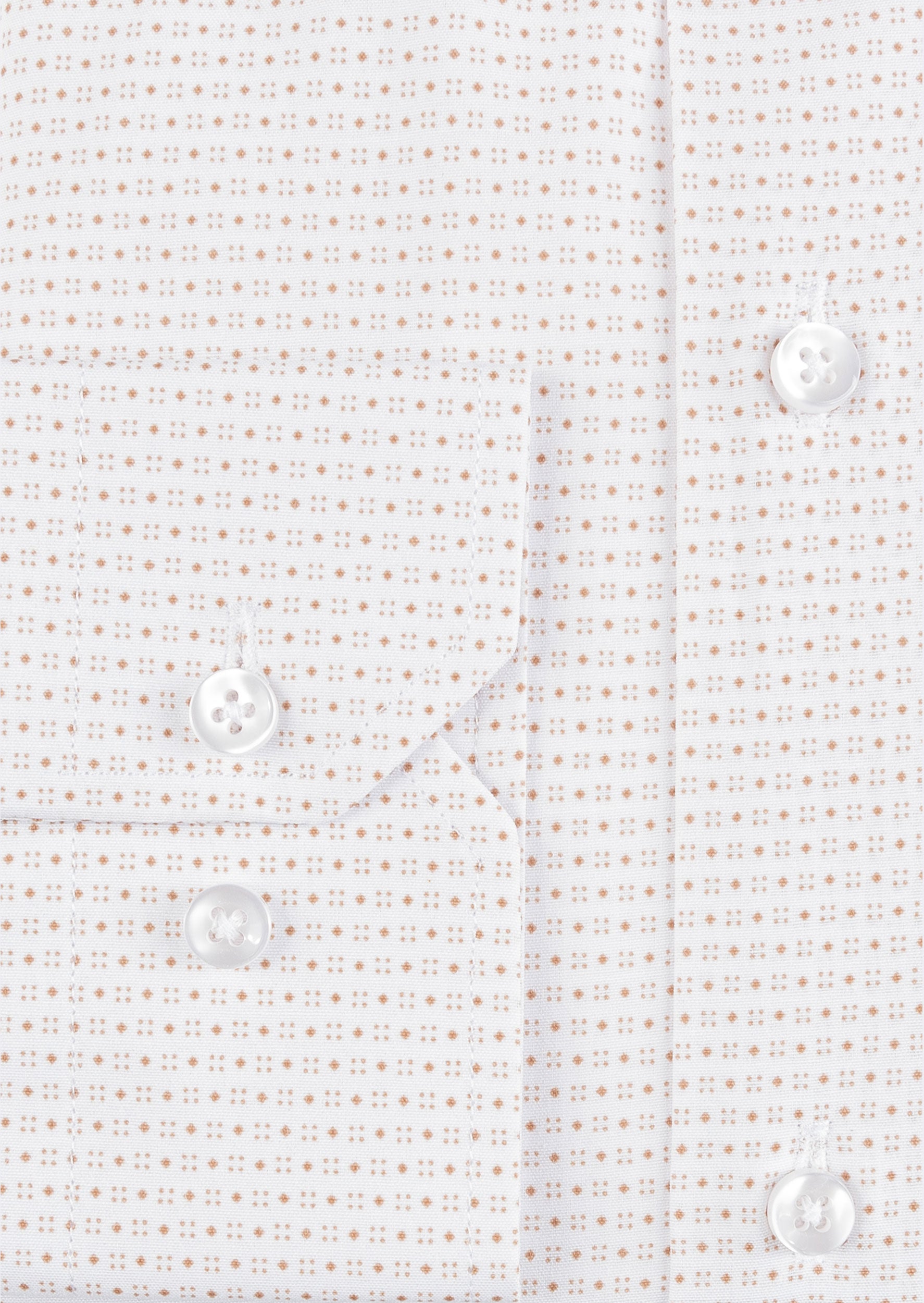 White - Beige Long Sleeve Shirt