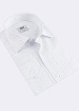 White - Grey Long Sleeve Shirt