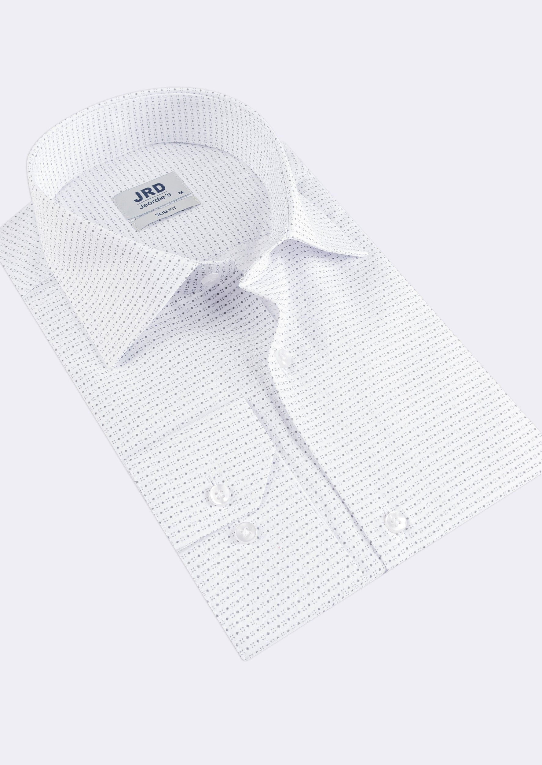 White - Grey Long Sleeve Shirt