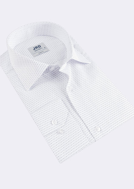 White - Grey Long Sleeve Shirt