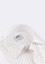 White - Burgundy Long Sleeve Shirt