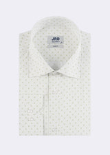 White - Green Long Sleeve Shirt
