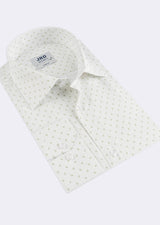 White - Green Long Sleeve Shirt
