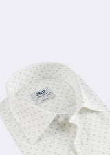 White - Green Long Sleeve Shirt