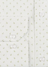 White - Green Long Sleeve Shirt