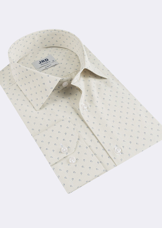 Grey - Navy Long Sleeve Shirt