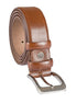 Medium Brown Leather Belt