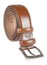 Medium Brown Leather Belt