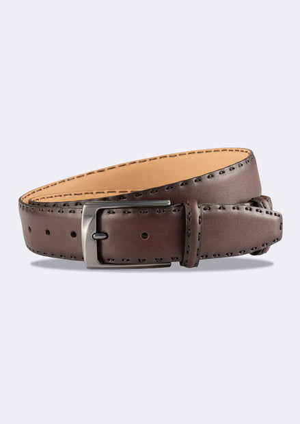 Brown Leather Belt