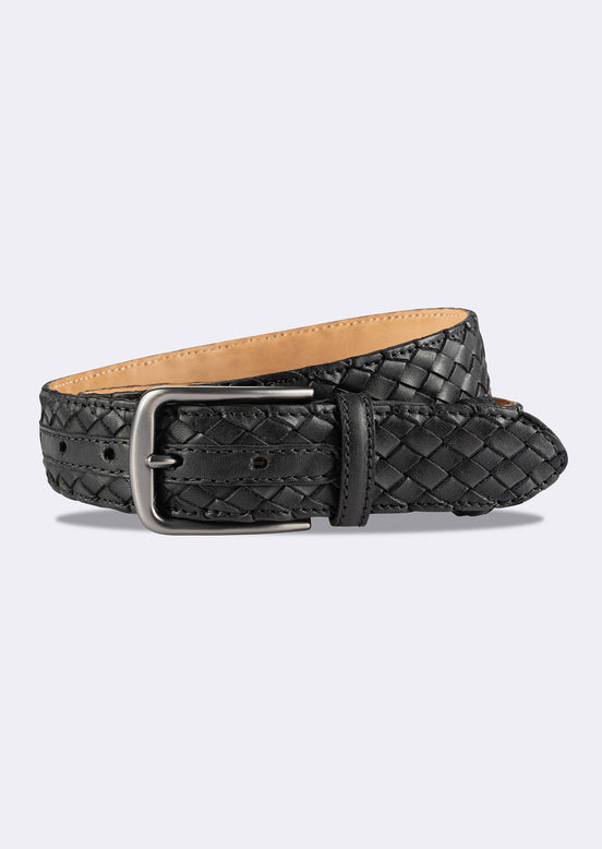 Black Leather Belt