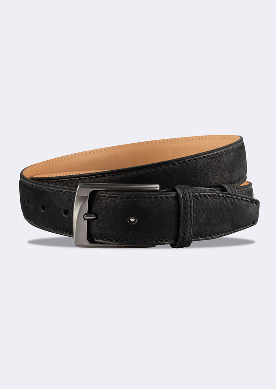 Black Leather Belt