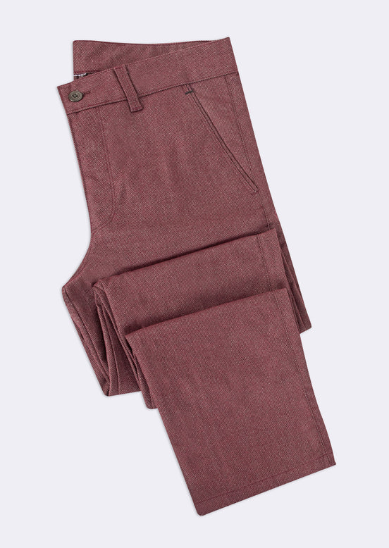 Burgundy Chino & Casual Pant