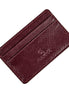 Burgundy Card Holder