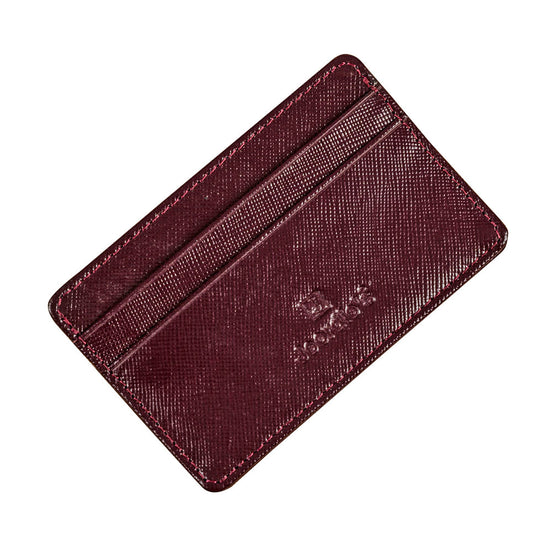 Burgundy Card Holder