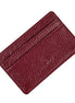 Burgundy Card Holder