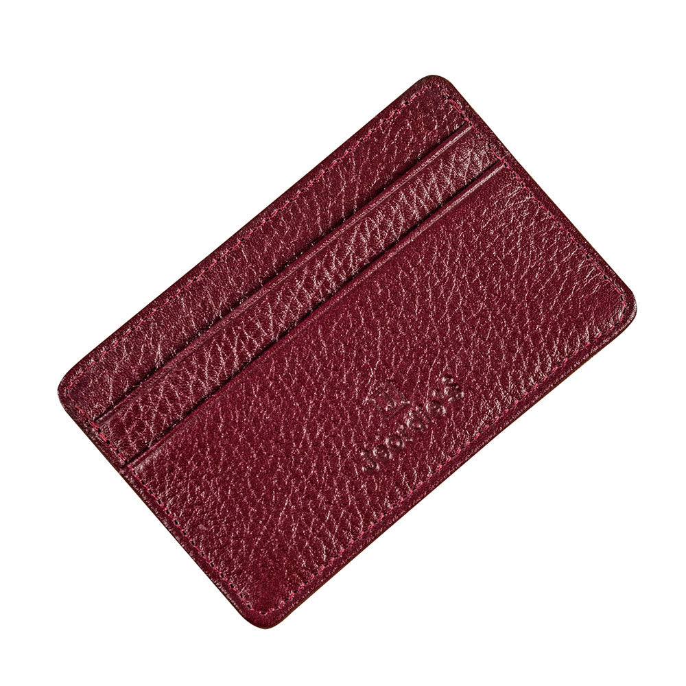 Burgundy Card Holder
