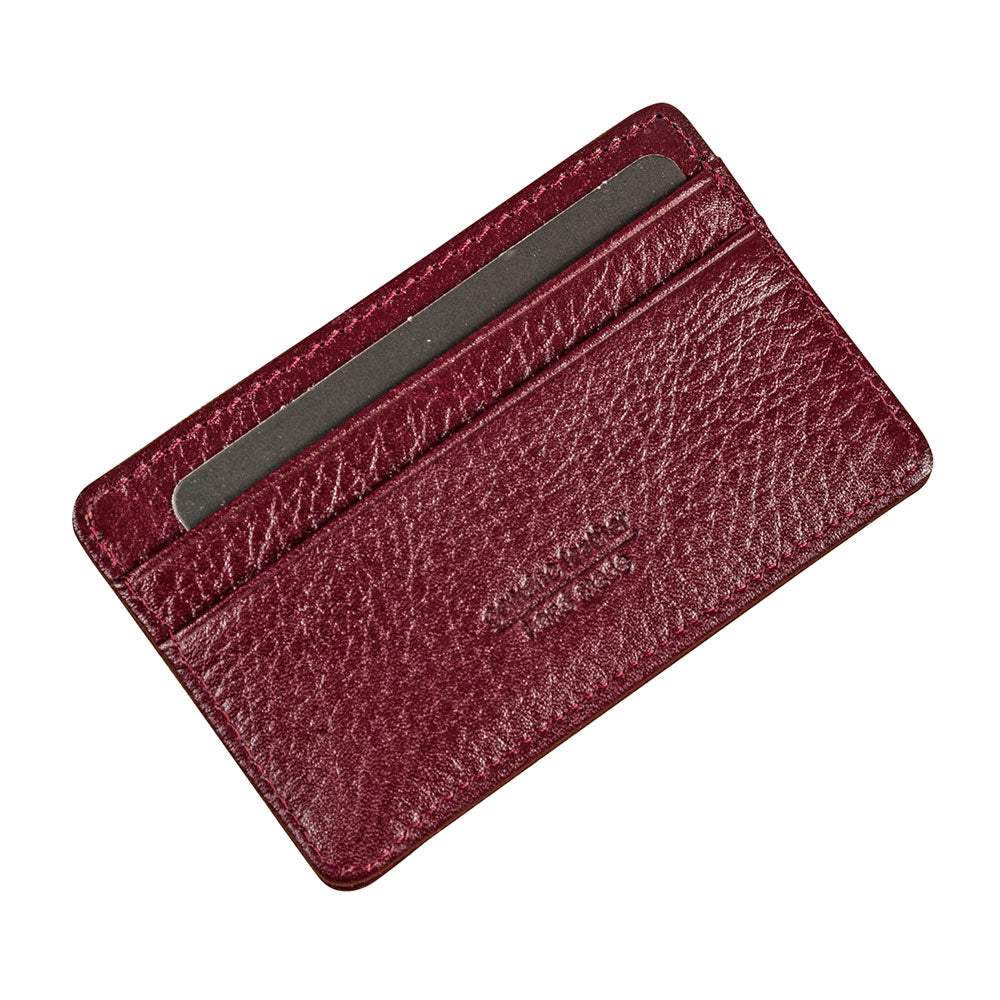 Burgundy Card Holder