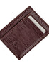 Burgundy Card Holder