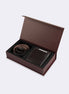 Standard Fit Grey Wallet & Belt Set