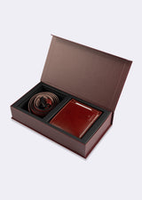 Standard Fit Brick Wallet & Belt Set