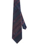 Standard Fit Burgundy Patterned Tie