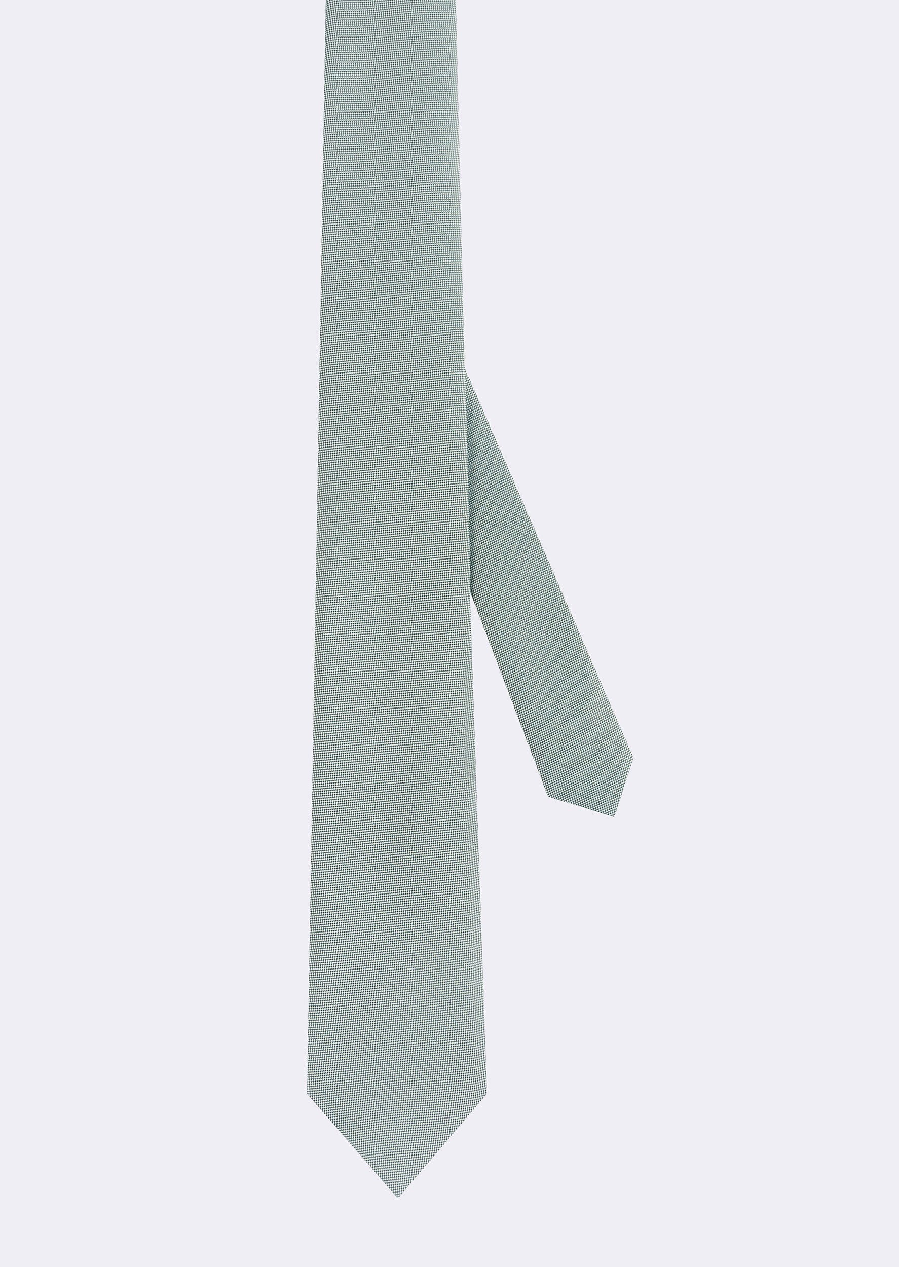 Standard Fit Khaki Patterned Tie