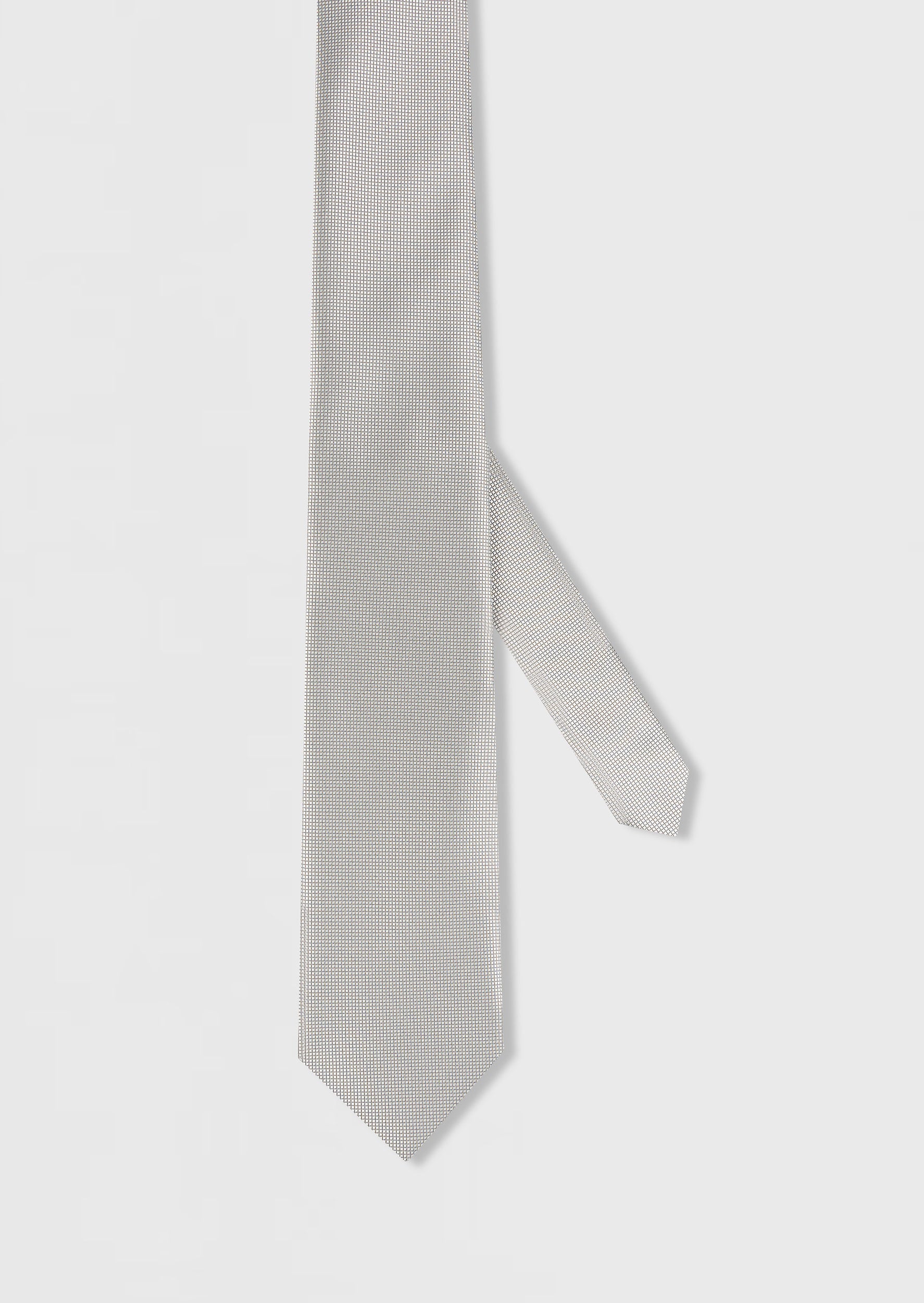 Grey Patterned Tie