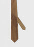 Standard Fit Gold Patterned Tie