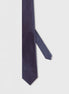 Standard Fit Purple Patterned Tie