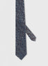 Standard Fit Brown Patterned Tie
