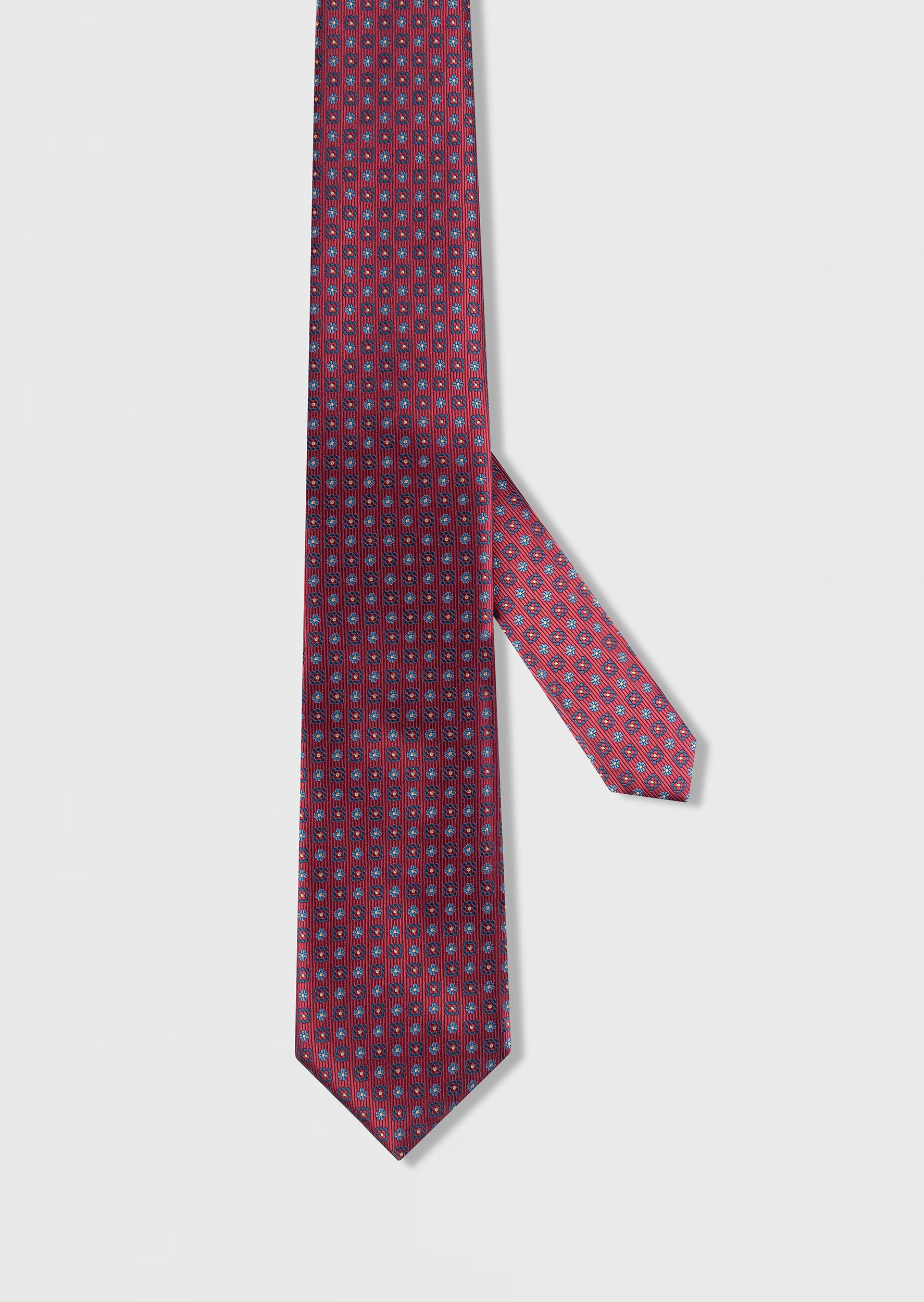 Burgundy Patterned Tie