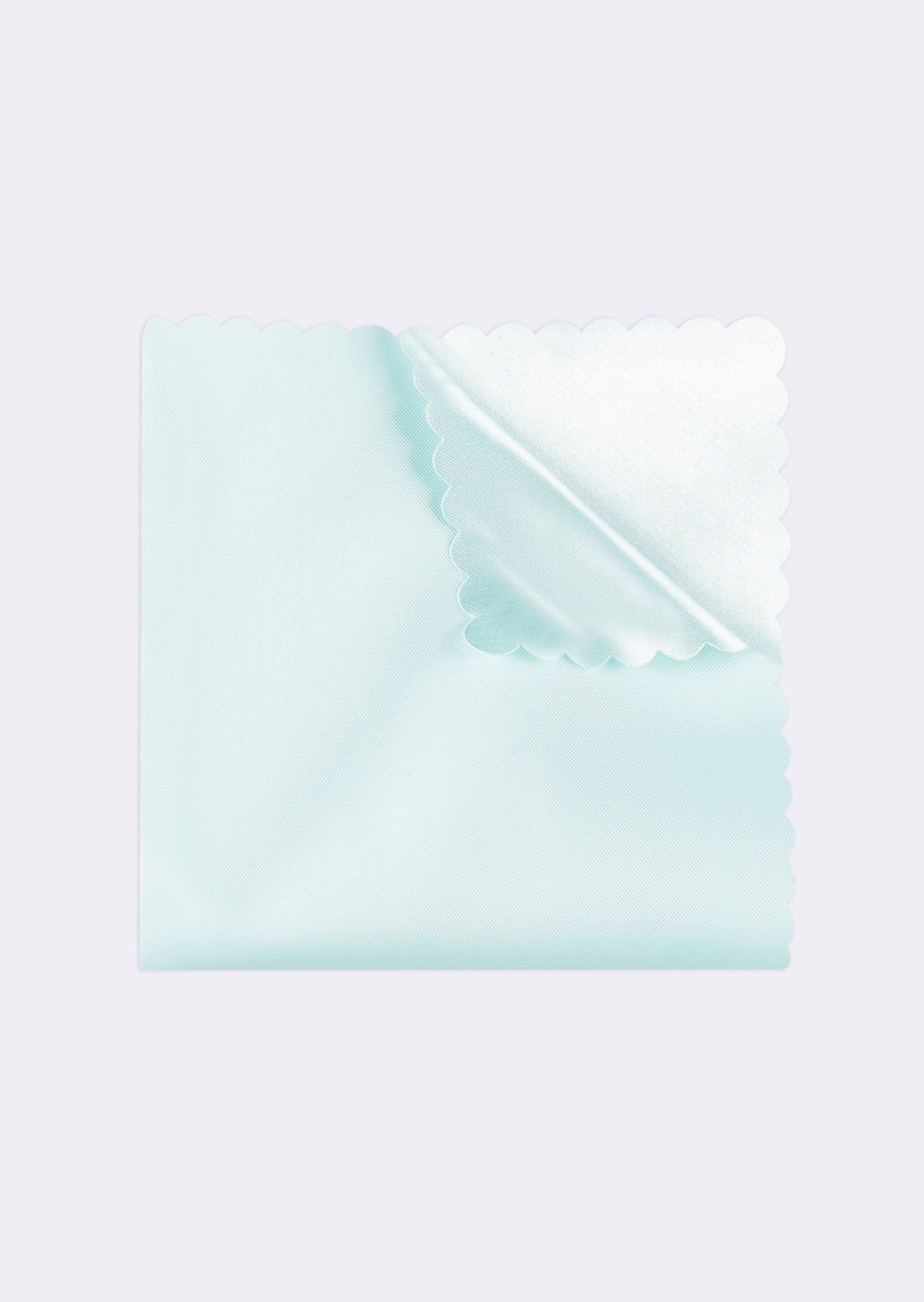 Sea Green Pocket Square
