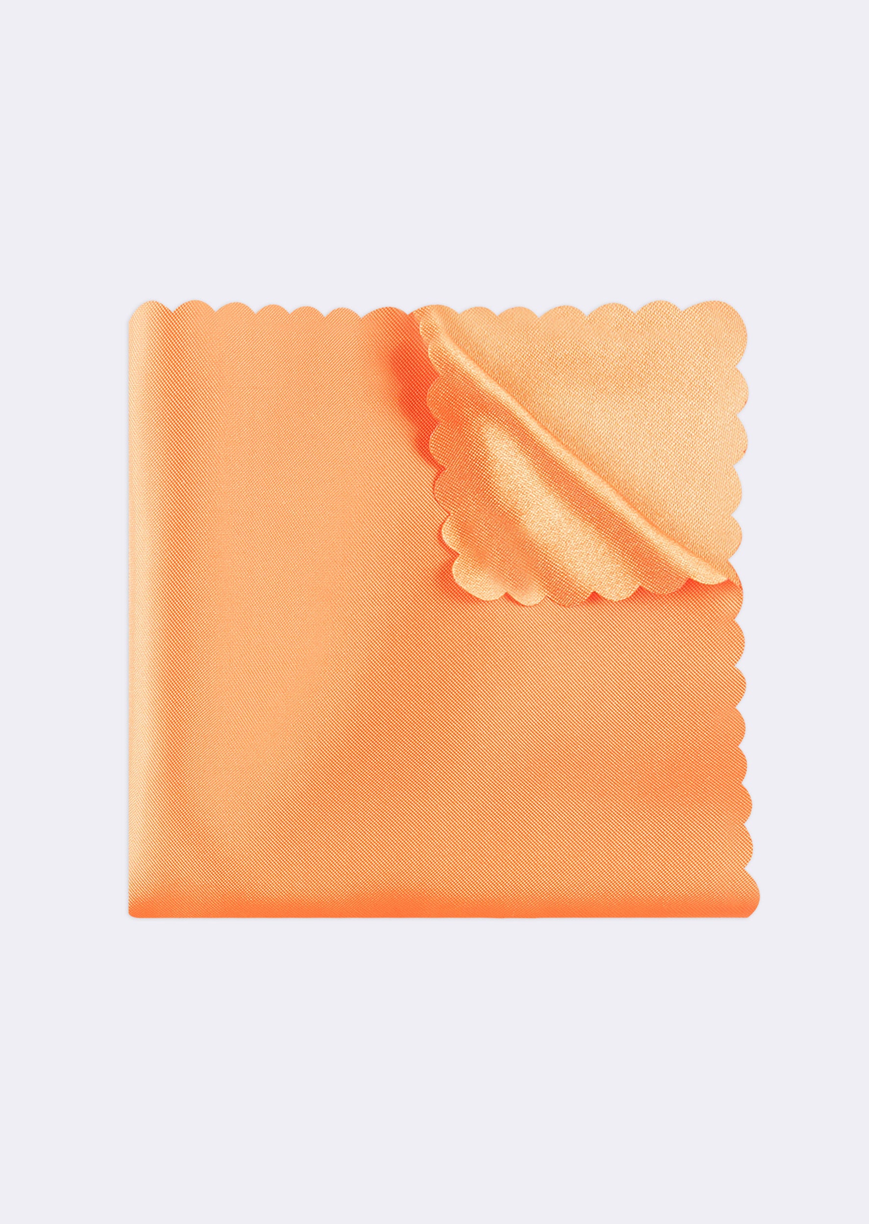 Orange Pocket Square