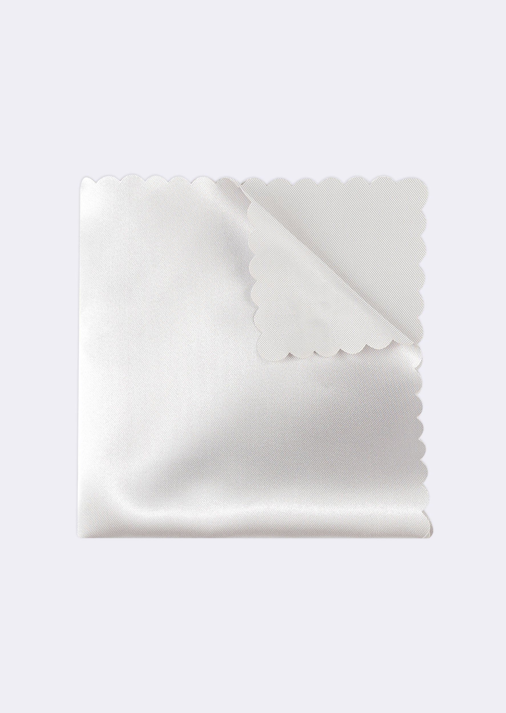 Light Grey Pocket Square