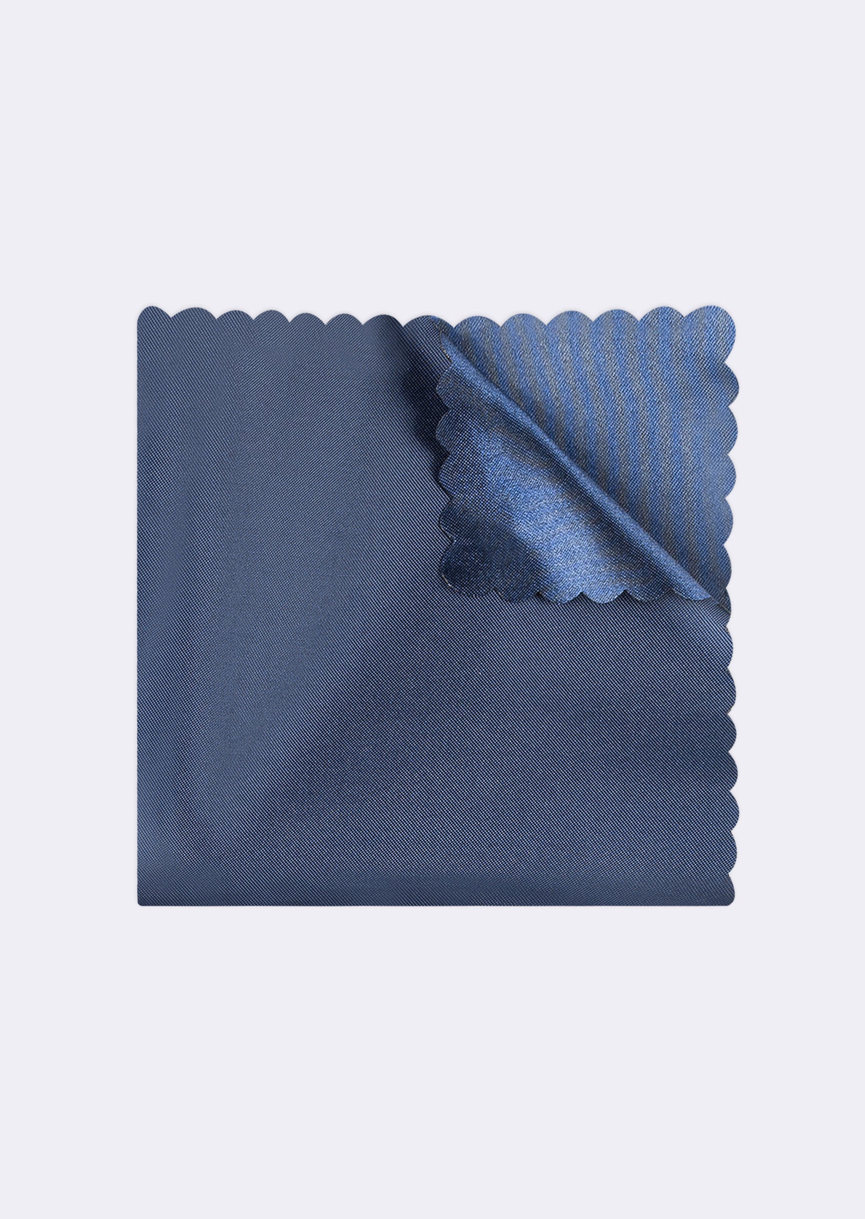 Light Navy Pocket Square