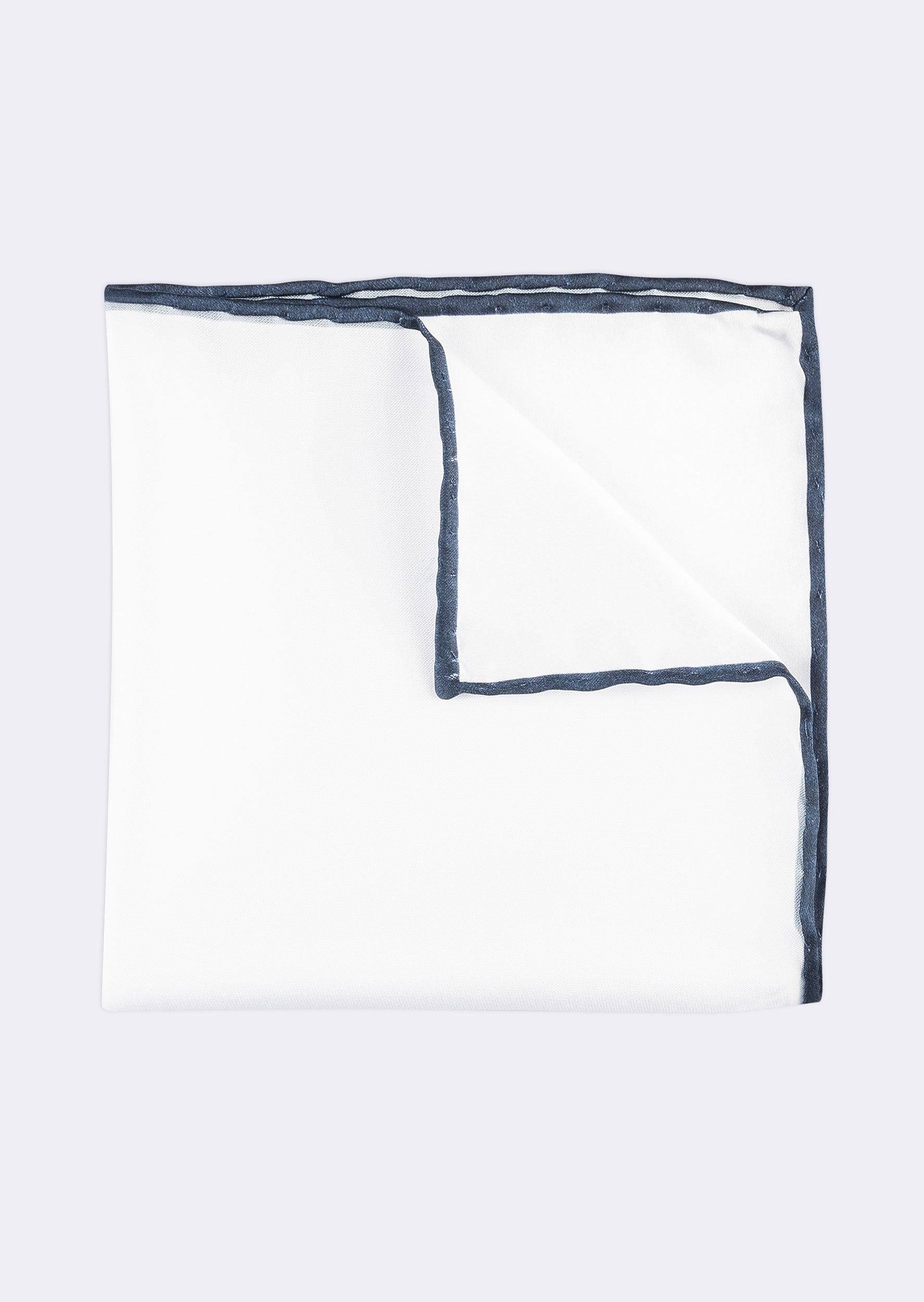 White Pocket Square