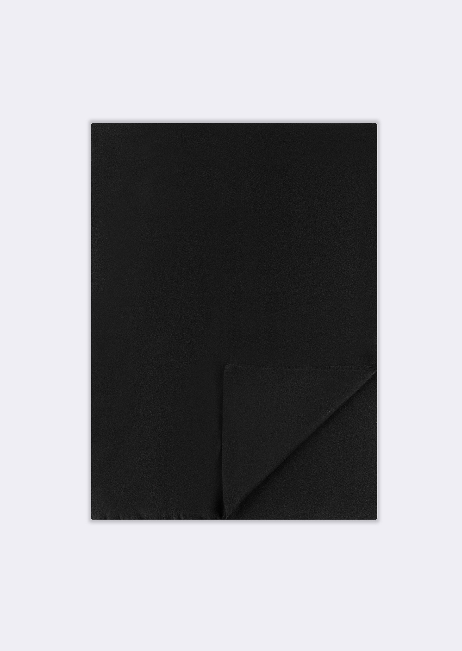 Standard Fit Black Winter Scarf