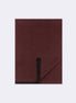 Standard Fit Burgundy Winter Scarf