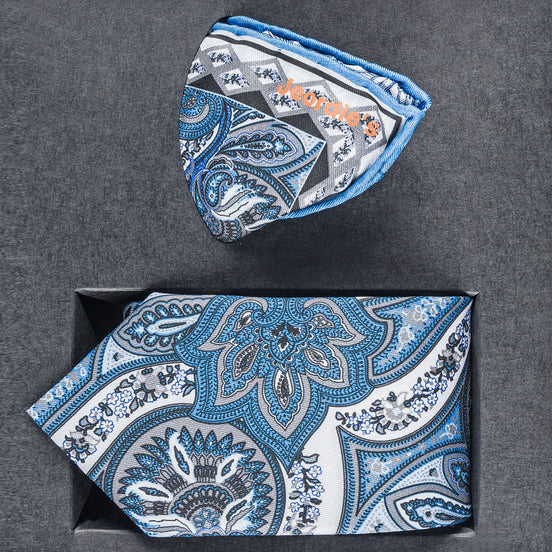 Color Tie & Pocket Square Set