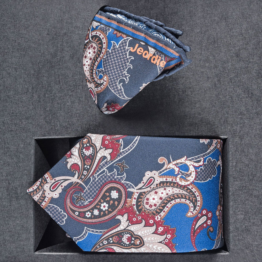Color Tie & Pocket Square Set
