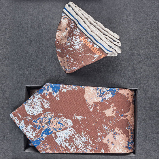 Color Tie & Pocket Square Set