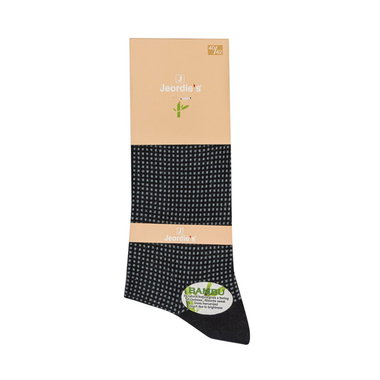 Black - Grey Bamboo Sock